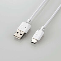 USB Type-Cケーブル/スマホ用/USB(A-C)/極細/1.5m/ホワイト MPA-ACX15WH