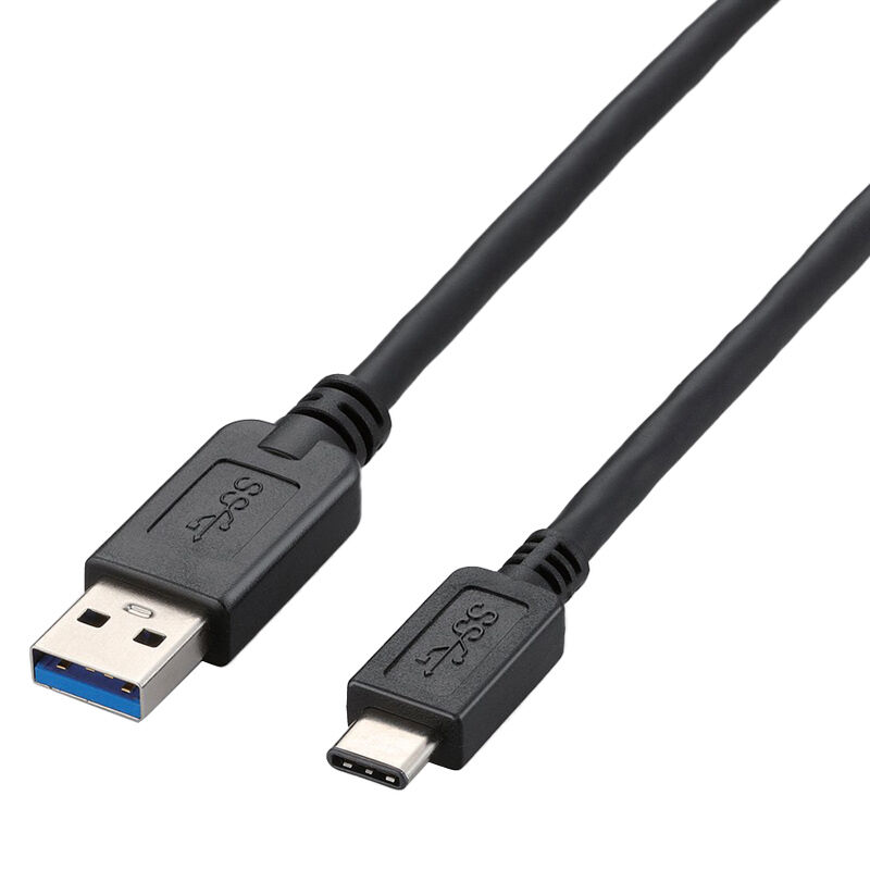 USB3.1ケーブル/A-Cタイプ/ノーマル/1.0m/ブラック USB3-AC10BK