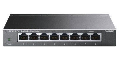8ポート ギガビットデスクトップスイッチ TL-SG108S(JP)