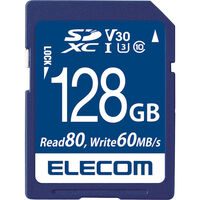 SDXCカード/データ復旧サービス付/ビデオスピードクラス対応/UHS-I U3 80MB/s 128GB MF-FS128GU13V3R