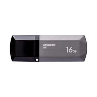 USB2.0 キャップ式フラッシュメモリ UKT 16GB ミッドナイトシルバー AD-UKTMS16G-U2
