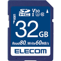 SDHCカード/データ復旧サービス付/ビデオスピードクラス対応/UHS-I U3 80MB/s 32GB MF-FS032GU13V3R