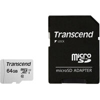 64GB UHS-I U1 microSDXCカード with Adapter TLC TS64GUSD300S-A