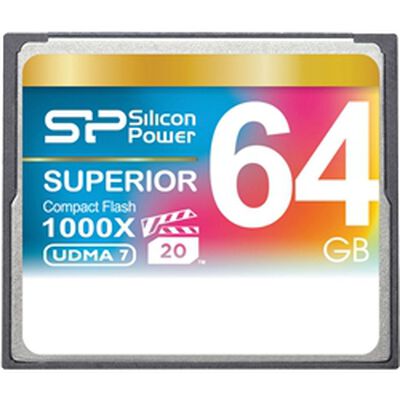 コンパクトフラッシュカード 1000倍速 64GB 永久保証 SP064GBCFC1K0V10