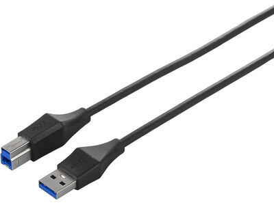 USB3.0 A to B スリムケーブル 3m ブラック BSUABSU330BK