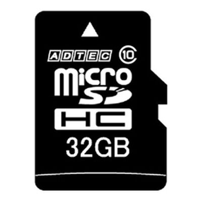 microSDHCカード 16GB Class10 SD変換Adapter付 AD-MRHAM16G/10