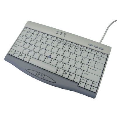 有線キーボード（USB） 85+ホットキー付き英語 ホワイト KD HMB632KUS/R