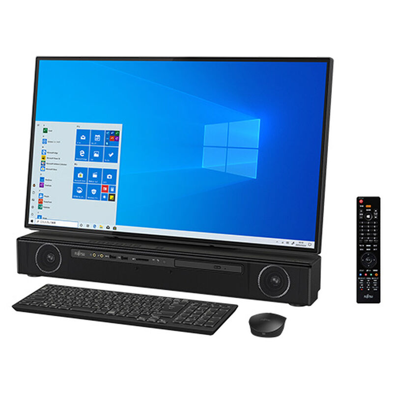 ESPRIMO WF-X/E2 KC_WFXE2_A006 Windows 10 Home・4K液晶・TV機能・SSD 256GB+HDD 3TB・Blu-ray搭載モデル