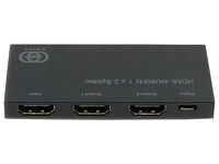 4K/60Hz対応HDMI分配器（1入力:2出力） GP-HDSP12H460