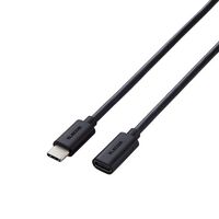 USB2.0延長ケーブル/C-Cメスタイプ/USB Power Delivery対応/ノーマル/2.0m/ブラック MPA-ECC20BK