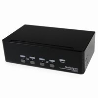 4ポート デュアルDVIモニター対応USB接続KVMスイッチ/PCパソコンCPU切替器 SV431DD2DUA
