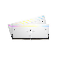 DDR5 6000MT/s 32GB(16GBx2) UDIMM 30-36-36-76 XMP 3.0 DOMINATOR TITANIUM White RGB LED 1.4V CMP32GX5M2B6000C30W