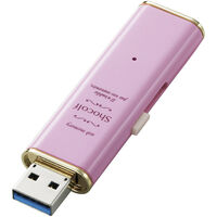 USB3.0対応スライド式USBメモリー「Shocolf」/32GB/ストロベリーピンク MF-XWU332GPNL