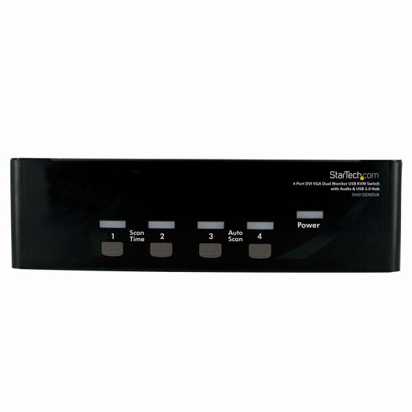 富士通WEB MART] 4ポート デュアルディスプレイ(DVI & VGA)対応USB接続