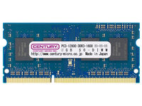 ノートPC用 PC3-12800/DDR3-1600 8GB SO-DIMM 日本製