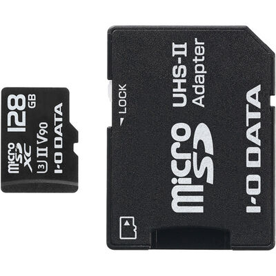 UHS-II UHS スピードクラス3対応 microSDXCメモリーカード 128GB MSDU23-128G