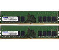 DDR4-2400 UDIMM ECC 4GB×2枚 1Rx8 ADS2400D-E4GSBW