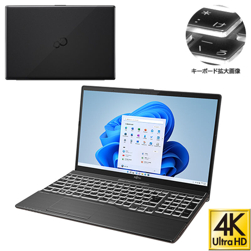 LIFEBOOK WA-X/F1 KC_WAXF1_A013 Windows 10 Home・メモリ16GB・SSD 512GB+HDD 1TB・Blu-ray搭載モデル