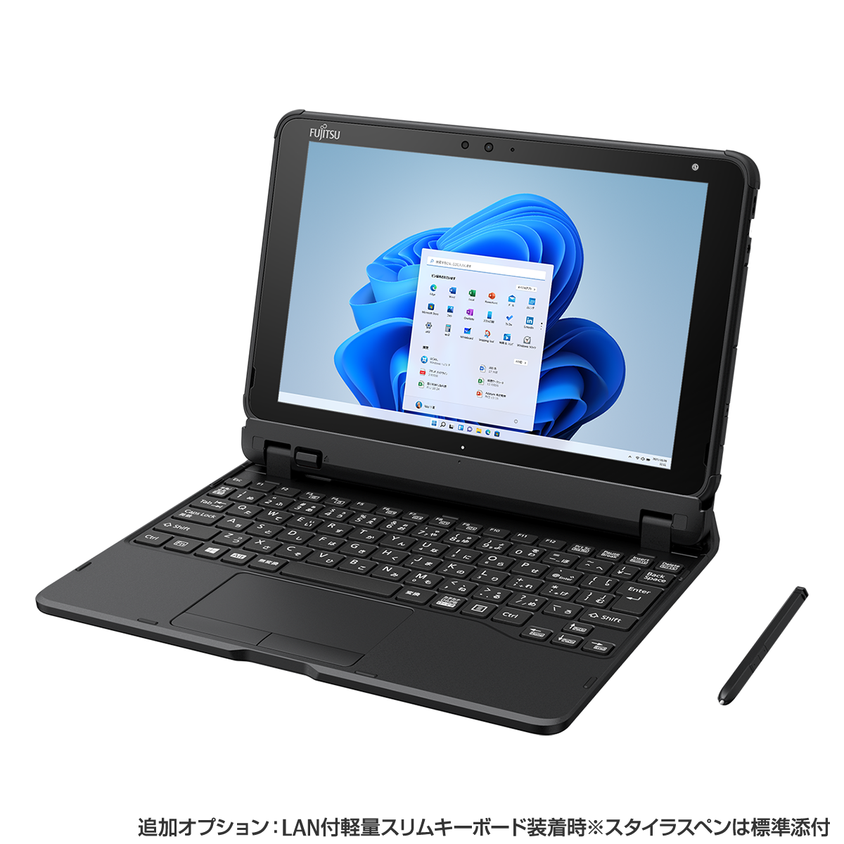 国産日本製☆Fujitsu タブレットPC Arrows Tab Q702/G☆Win11/core i5-3427U/SSD256GB搭載/メモリ4GB/11.6型/中古/PC#P896 Windows