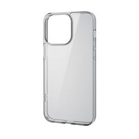 iPhone 15 Pro Max用ハイブリッドケース/ガラス/クリア PM-A23DHVCG1CR