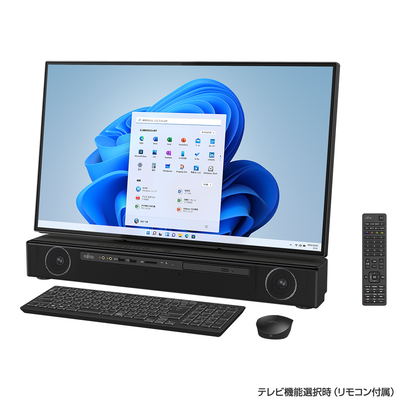 ESPRIMO WF-X/G1 KC_WFXG1_A011 Windows 11 Home・4K液晶・TV機能・メモリ64GB・SSD 1TB+HDD 4TB・Blu-ray搭載モデル