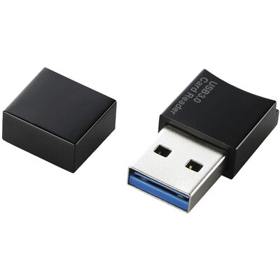 メモリリーダライタ/microSD専用/USB3.0/ブラック MR3-C008BK