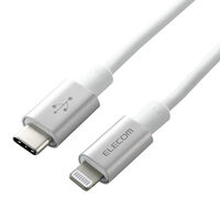 USB-C to Lightningケーブル/準高耐久/1.0m/シルバー MPA-CLPS10SV