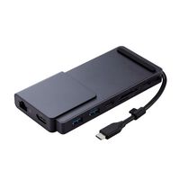 パワーステータスLED機能搭載ドッキングステーション/USB PD対応/USB A×2/HDMI×1/USB-C×2/LAN×1/SD+microSDスロット LHB-PMP8U3PS