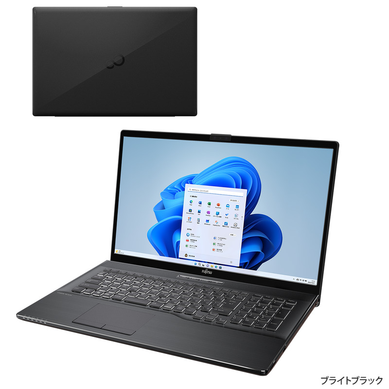 【富士通】ライフブック i7 新品SSD512GB 8GB  黒 ノートPC