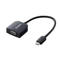 USB Type-C映像変換アダプタ/Type-C - VGA/ブラック AD-CVGABK3