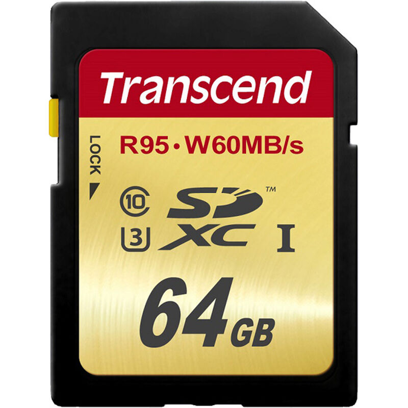 64GB SDXCカード UHS-I U3 TS64GSDU3