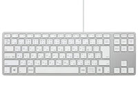 Matias Wired Aluminum Tenkeyless Keyboard for PC - Silver 日本語配列 FK308PCS-JP
