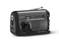 FM/AMポータブルラジオ シルバー ICF-B300