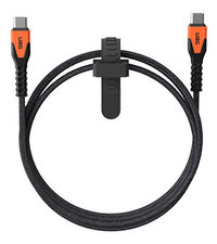 UAG製 KEVLAR CORE USB-C TO C POWER CABLE （ブラック/オレンジ） UAG-CBL-CC-BK/OR