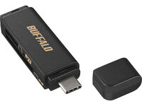 USB3.0 Type-C接続 カードリーダー SD用直挿し ブラック BSCR120U3CBK