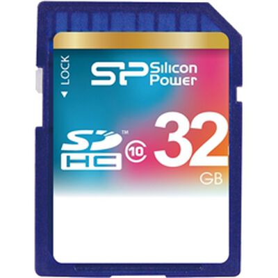 SDHCメモリーカード 32GB (Class10) 永久保証 SP032GBSDH010V10