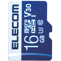 microSDHCカード/データ復旧サービス付/ビデオスピードクラス対応/UHS-I U3 80MB/s 16GB MF-MS016GU13V3R