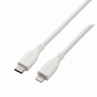 USB Type-C to Lightningケーブル/USB PD対応/なめらか/1.0m/ホワイト MPA-CLSS10WH