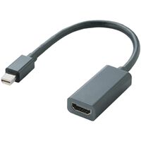 Mini DisplayPort-HDMI変換アダプタ/ブラック AD-MDPHDMIBK