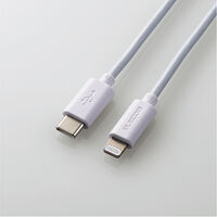 USB C-Lightningケーブル/スタンダード/0.5m/ホワイト MPA-CL05WH