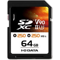 UHS-II UHSスピードクラス3/Video Speed Class 90対応 SDXCメモリーカード 64GB SD2U3-64G