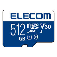microSDXCカード/データ復旧サービス付/ビデオスピードクラス対応/UHS-I U3・80MB/s・512GB MF-MS512GU13V3R