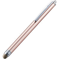スマートフォン・タブレット用タッチペン/導電繊維タイプ/ピンク P-TPS03PN