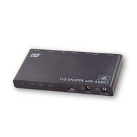 4K60Hz/ダウンスケール対応 外部音声出力付 HDMI分配器（1入力2出力） RS-HDSP2PA-4K