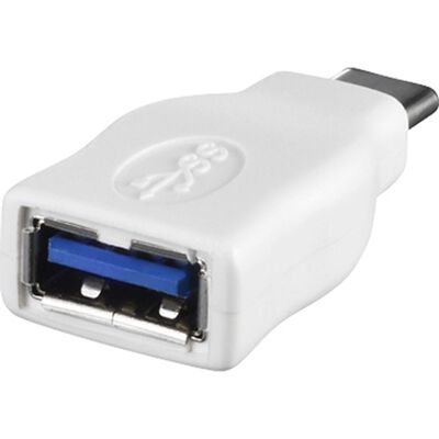 USB3.1 Gen1変換アダプター（Aメス to C） ホワイト BSUAMC311ADWH