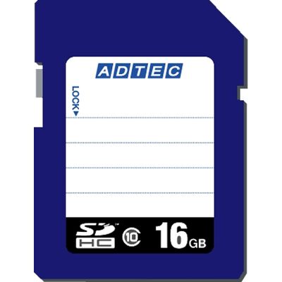 SDHCカード 16GB Class10 データ復旧サービス付き AD-SDTH16G/10