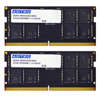 DDR5-5600 SODIMM 32GB×2枚 ADS5600N-32GW