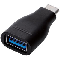 スマートフォン用USB3.1変換アダプタ/USB(Aメス)-USB(Cオス)/ブラック MPA-AFCMADBK
