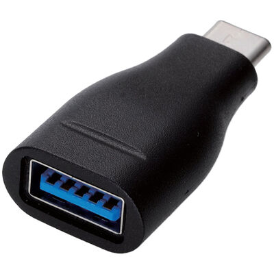 スマートフォン用USB3.1変換アダプタ/USB(Aメス)-USB(Cオス)/ブラック MPA-AFCMADBK