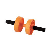 エクリアスポーツ/強度が変えられる腹筋ローラー/オレンジ HCF-AR2HDR